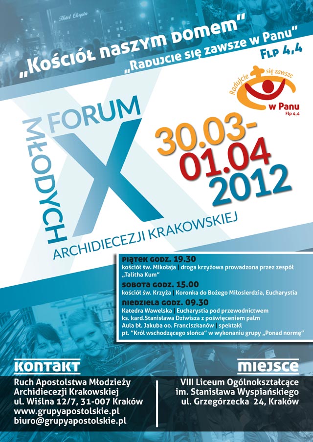 X Forum Młodych Archidiecezji Krakowskiej